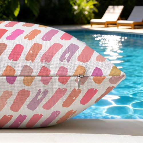 Housses coussin extérieur imperméables 60x60 lot de 2 taies jardin balcon