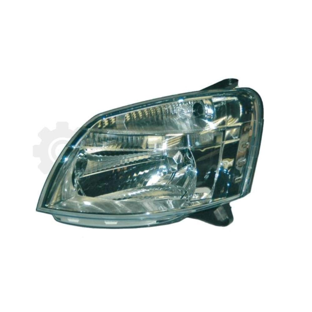 Phare Droit Halogène Pour Citroën Berlingo 04/2008-02/2012 | Avec Réglage électrique LWR | H4, Trafic à Droite - 6