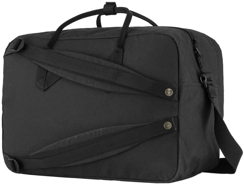 Fjallraven Kanken Weekender Bag, Large Travel Tote and Duffel for Overnight and Everyday Carry, Black - Image 2