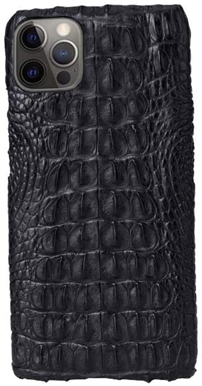 Étui professionnel iPhone 12 Pro en cuir crocodile, l'accessoire idéal de vos réunions