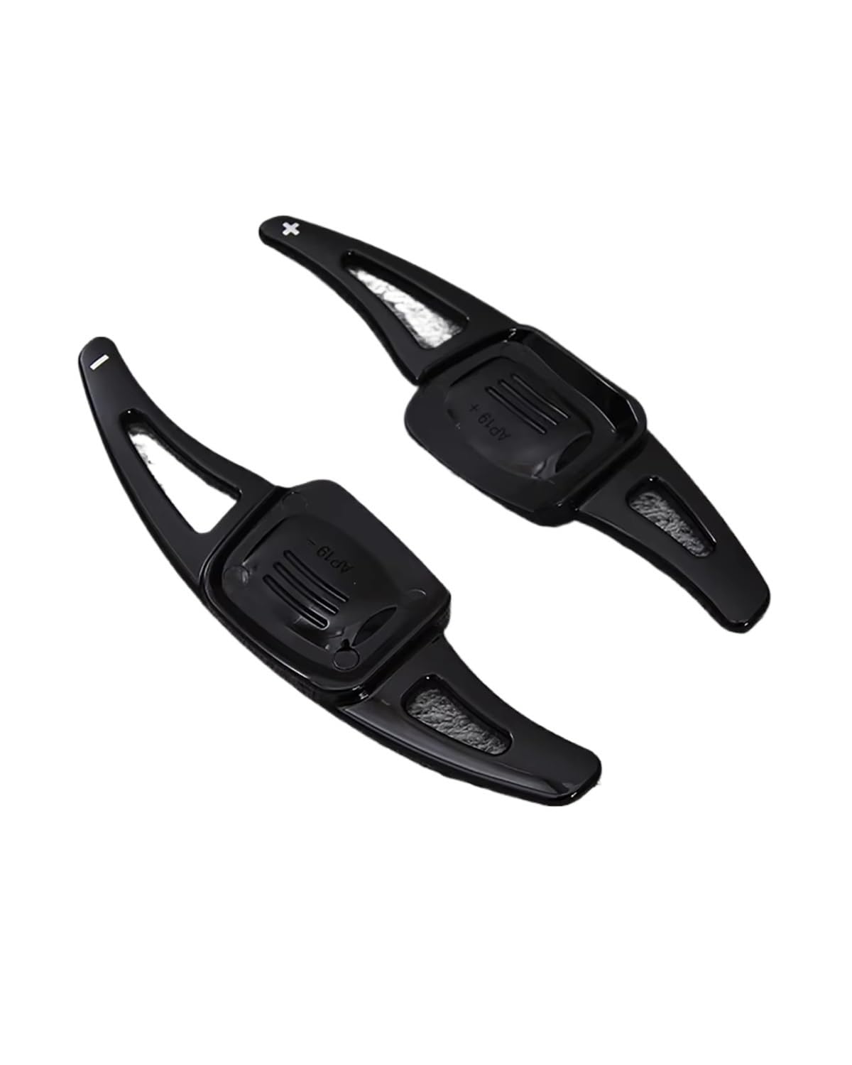 X Psblty Black Car Shift Paddle For Mk2 For Golf 7.5 Alltrack For Mk7 Mk8 For T-Cross For Passat B8 For Gti Car Steering Wheel Shift Paddle Shifter Auto Steering Wheel Shifter Paddles(Black)