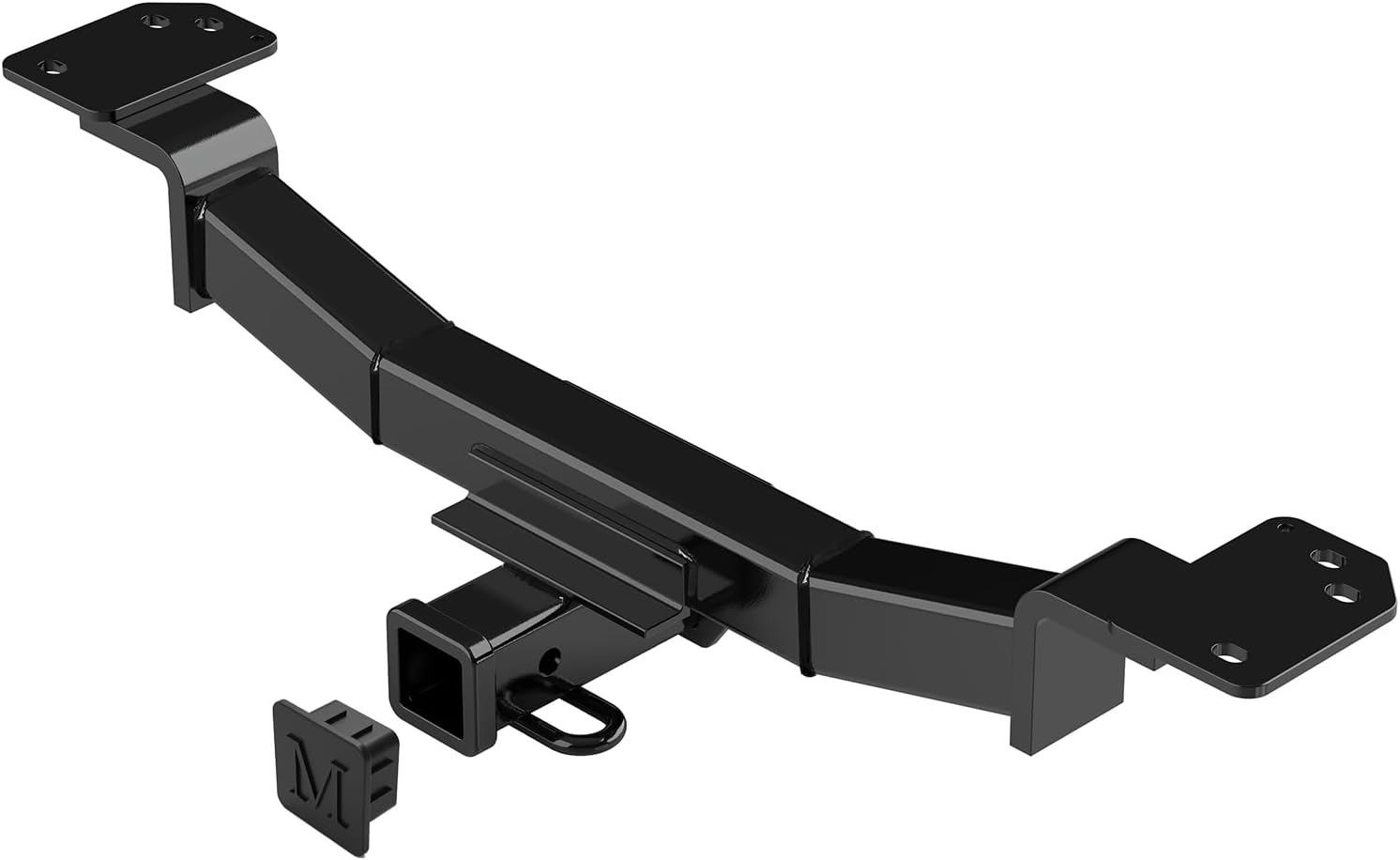 Trailer Hitch, 2 inch Towing Hitch Receiver with Class 3 Hitch Cover Compatible with Kia Sportage All 2005-2010 & Compatible with Hyundai Tucson All 2005-2009
