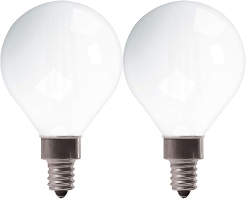 Miniatura 9 de GE Bombillas LED, 40 vatios, blanco suave, bombillas G16, base pequeña, 2 unidades (paquete de 1)