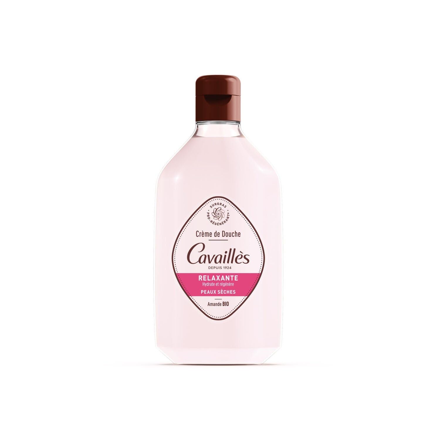 ROGE CAVAILLES – Crème Douche Hydratante et Apaisante à l'Amande Bio, Soin Peaux Sèches (250mL) - Le Lot De 3