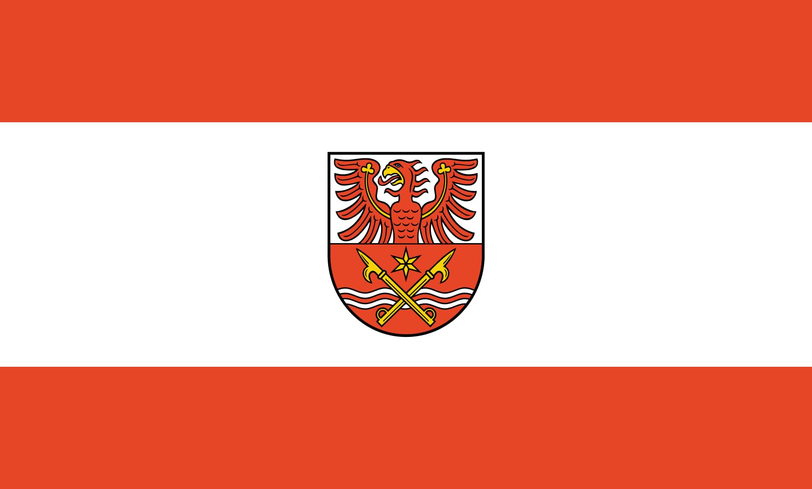 Drapeau Märkisch-Oderland pour pavoiser votre jardin et vos événements