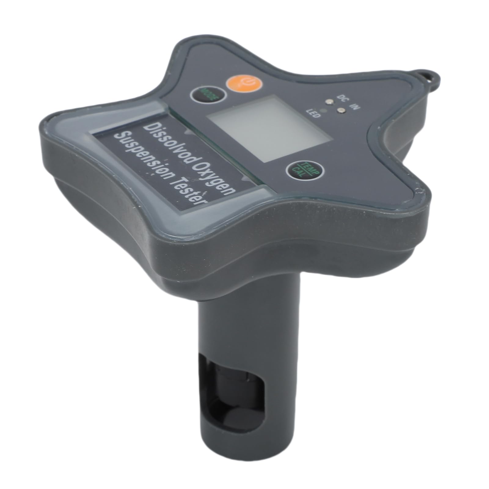 SIXRUN DO Tester di Ossigeno Disciolto Misuratore di qualità dell'acqua Bluetooth ABS 2 in 1 Design Impermeabile Galleggiante da 0 a 20 Mg L da 32 a 122 Fahrenheit per Acquari Laboratori Idroponici