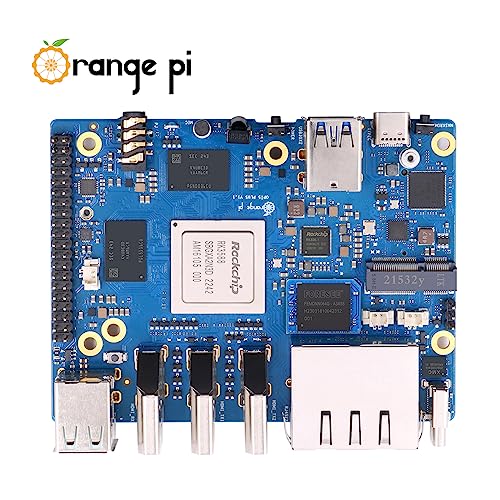 Image of Orange Pi 5 Plus 8G with 64GB eMMC Module RK3588 8 Core 64 Bit Single Board Computer, 2.4GHz Frequency Open Source Board Run Orange Pi OS,Android,Debian,Ubuntu (Pi 5 Plus 8G+64GB eMMC+TC Supply)