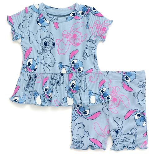 Image of Disney Girls' 2-Piece Tee and Shorts Set for Baby & Kids