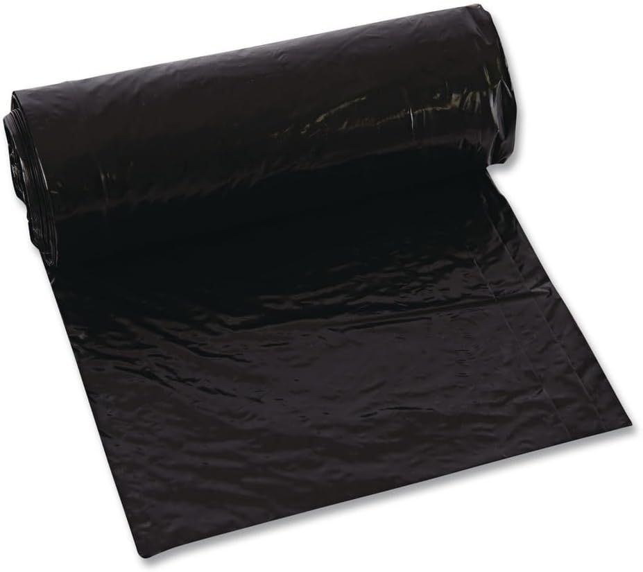 Classic 385822G 2-Ply Low-Density Can Liners, 55-60gal, .9mil, 38 x 58, Black, 100/Carton