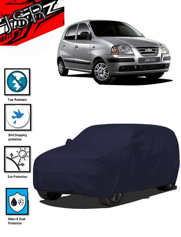 Image of J S R Waterproof Body Car Cover for Hyundai Santro