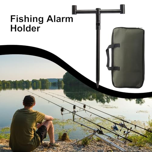 Support de canne à pêche extérieur réglable pour étang et réservoir