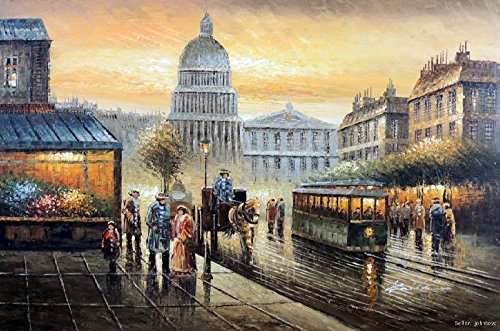 Washington DC 1898 24" x 36 " Canvas Print 28 x 40 0ver All Size