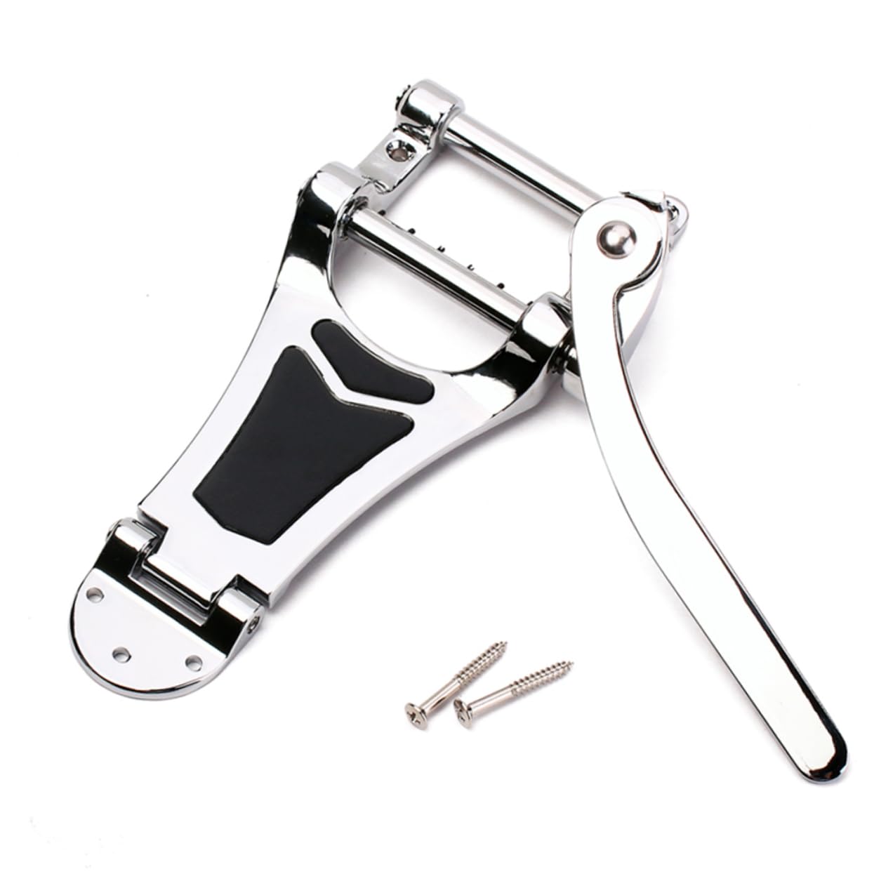BESTonZON Hueco De Trémolo De Guitarra Puente De Trémolo De Guitarra Eléctrica De Cuerpo Hueco Puente De De Guitarra Jazz Puente De Trémolo Bajo Trémolo Flotante