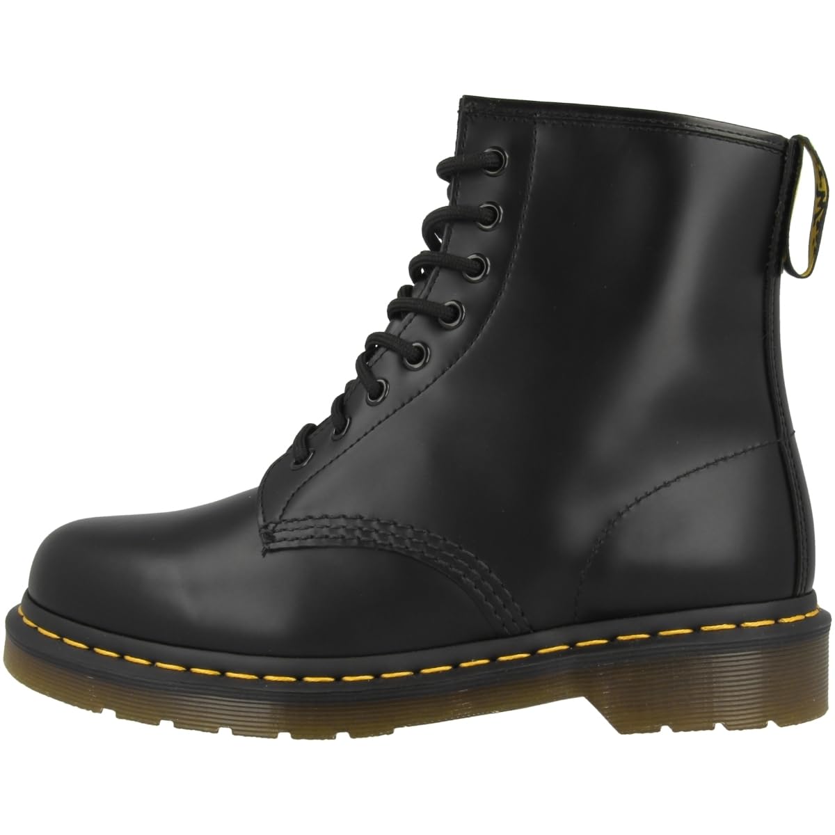 Dr Martens 11822006 8 Eye Boot Men Black Smooth UK 6.5