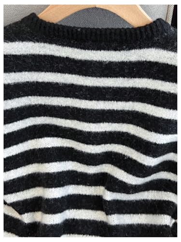 Image of RoseSeek Women's Button Down Sweater Vest Sleeveless Crewneck Knit Outerwear Old Money Knitwear