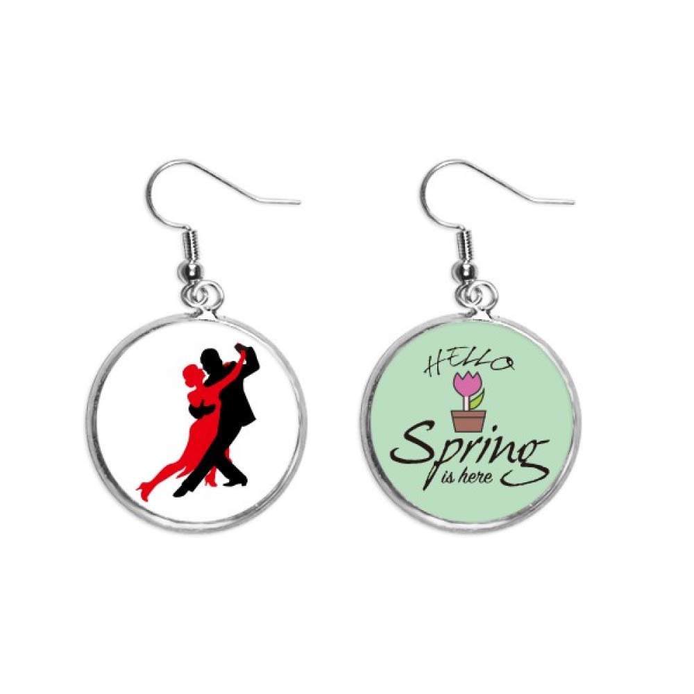 Pendientes de baile duo de bailarin el regalo ideal de primavera 5