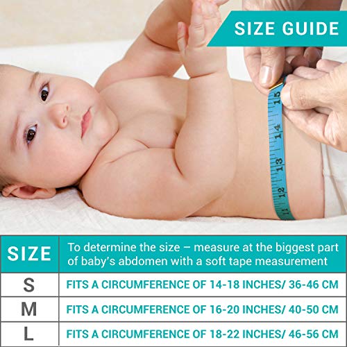 Faja para Hernia Umbilical de Bebés, Banda Abdominal Pequeña miniatura 3