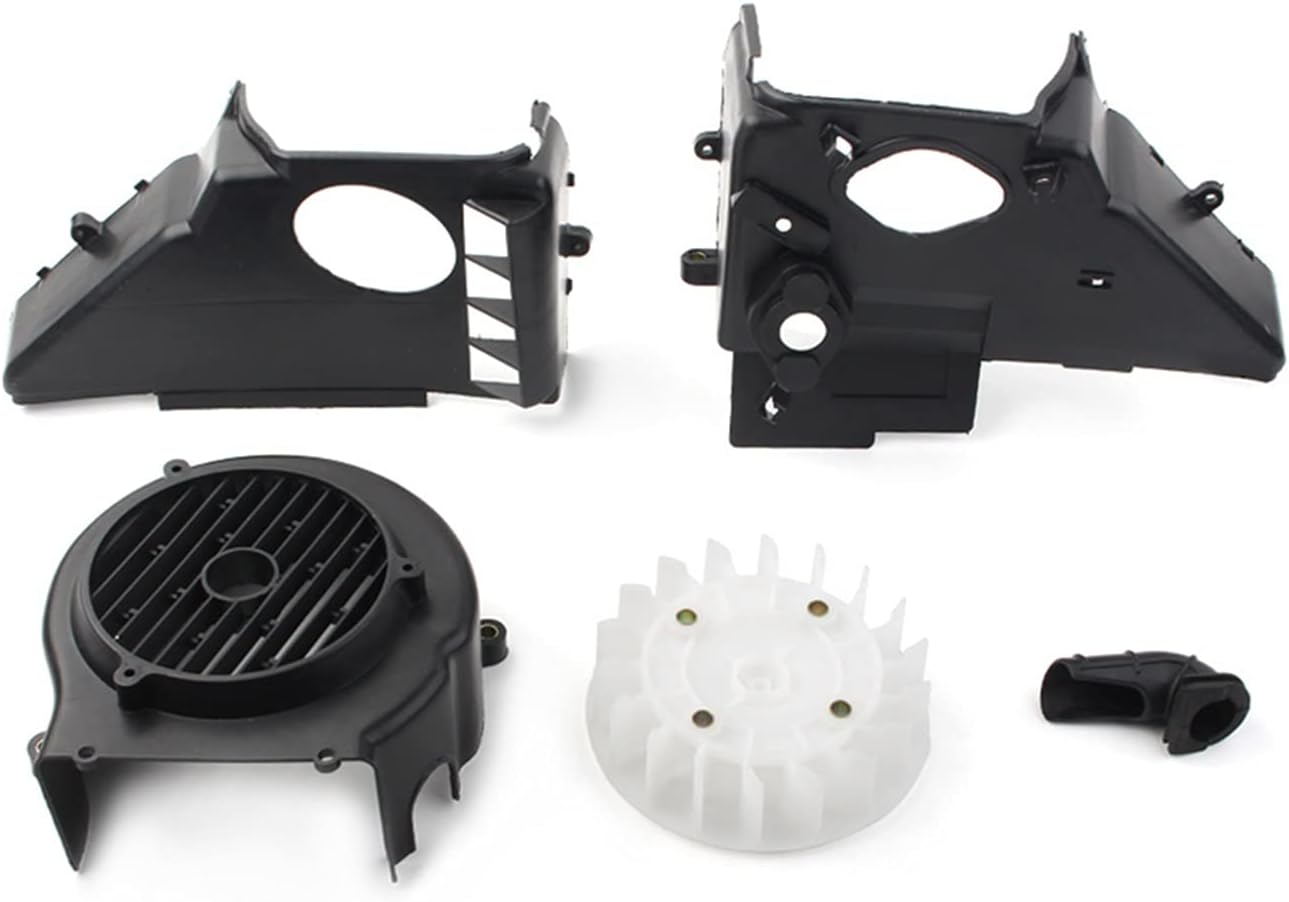 受注生産品 Furong オートバイの空冷シュラウドセットw Fan カバーフィットgy6 125 150cc Goカートスクーターバイクアクセサリー