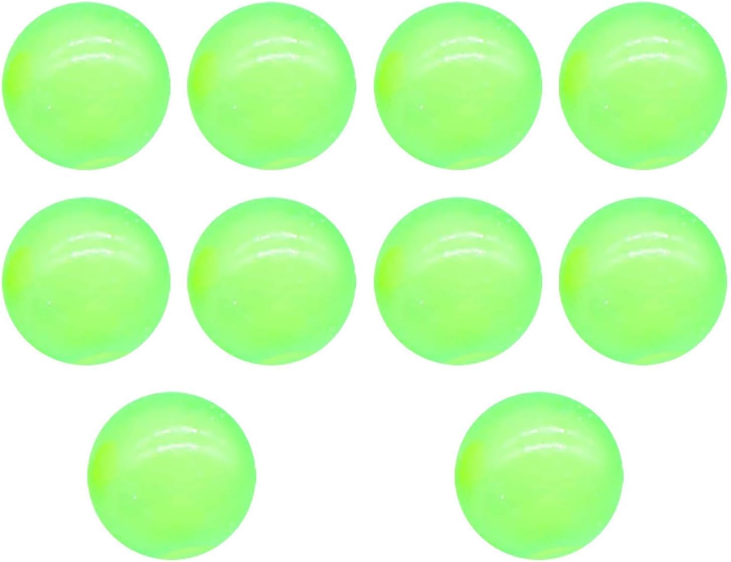 10PCS Glorbs Balls,Glow Sticky Balls Glows in the Dark Ceiling Balls,Sticky Ceiling/Wall Reusable Stress Relief Sensory Fidget Toys for Kids Adults,Glowing Stress Balls for Home Office (Green, 6cm)