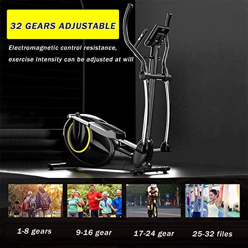 Image of Smart Elliptical Machine Fitness Magnetic Control Slope Adjustable Gym Aerobic Equipment Space Walker Home