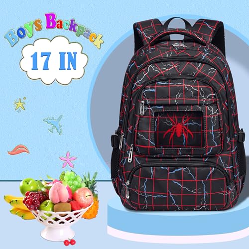 FunnyGifts Boys Backpacks for Kids School Bookbag for Elementary Kindergarten Preschool Mochila Para Niños 4 5 6 7 8 9 10 11 122