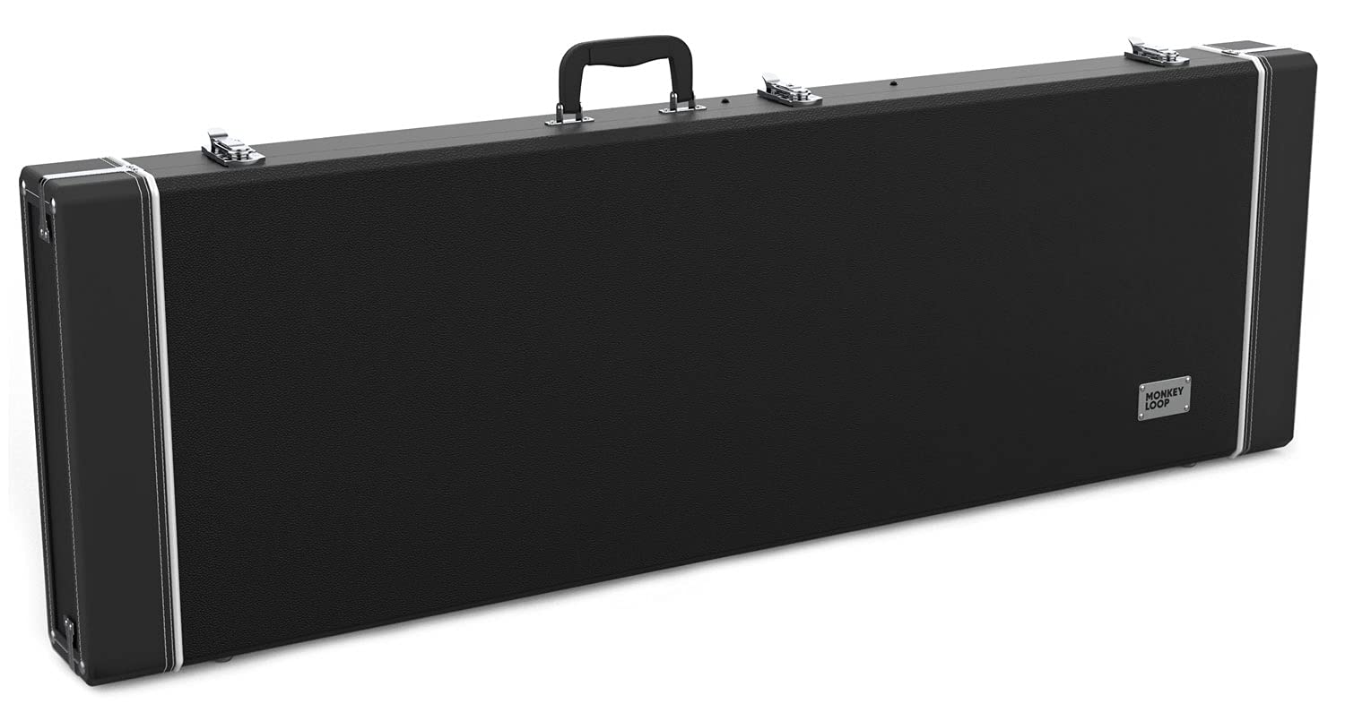 MONKEY LOOP Woodland Black Estuche Madera para Guitarra Eléctrica. Negro