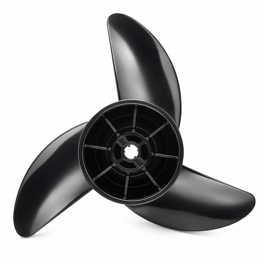 Alomejor Propeller 12 V 24 V Elektro Thruster Marine Motor Propeller Ersatzpropeller für Boot Marine Heckpropeller