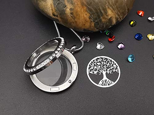 Family Tree of Life Floating Locket4