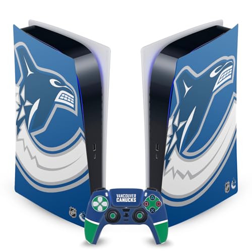 Skin PS5 Digital Vancouver Canucks protège et décore sans résidu collant la console Sony