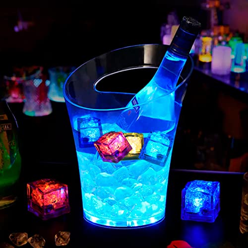 Cubos de hielo LED multicolor pack 500 Nonley miniatura 5