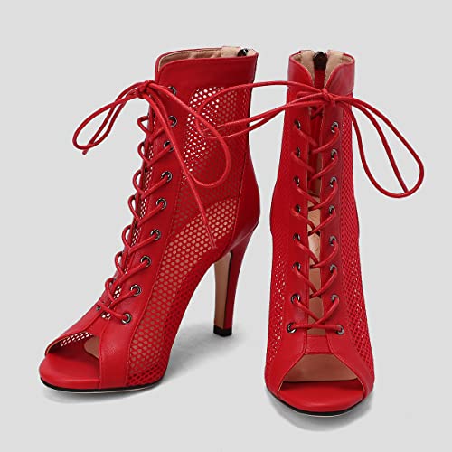Image of Scaoruki Women Classic Gladiator Sandals Summer Booties Breathable Mesh Sandals