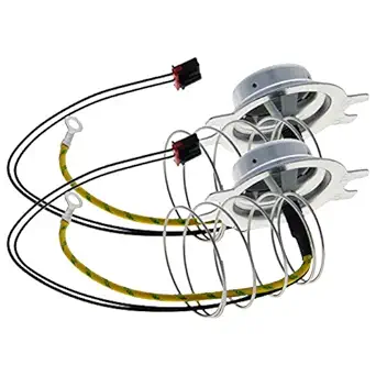 Fielect 2pcs Rice Cooker Thermostat, Center Magnetic Temperature Controller Fuses Sensor 100K