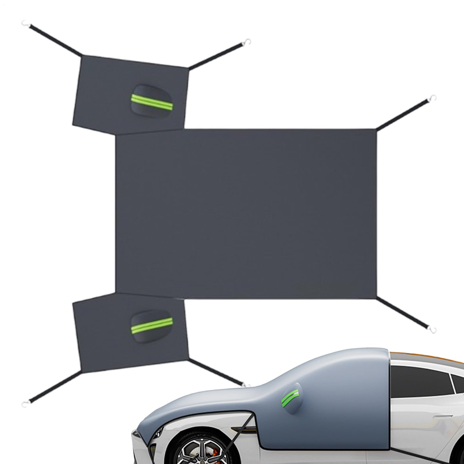 Copertura antineve per auto, copertura antigelo per parabrezza, protezione invernale a lunga durata, accessorio universale per auto, SUV, camion, inverno