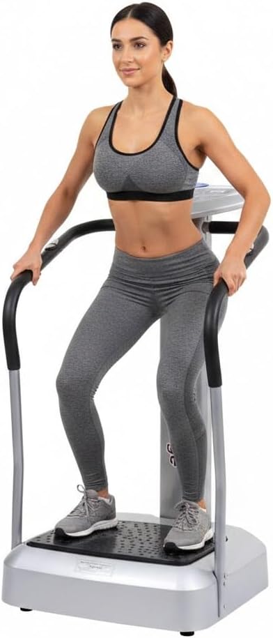 Crazy Fit Machine Vibration Home & Gym Workout for Full Body, Weight Loss 1 to 99 Speed Levels Pro Model Upgraded Design with 1 Year Warranty