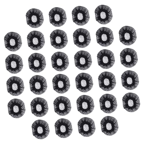 LIFKOME 100Pcs Microphone Covers Breathable Non Woven Mic Protectors for Ktv Conference Rooms and Interviews Windproof for Professional Use