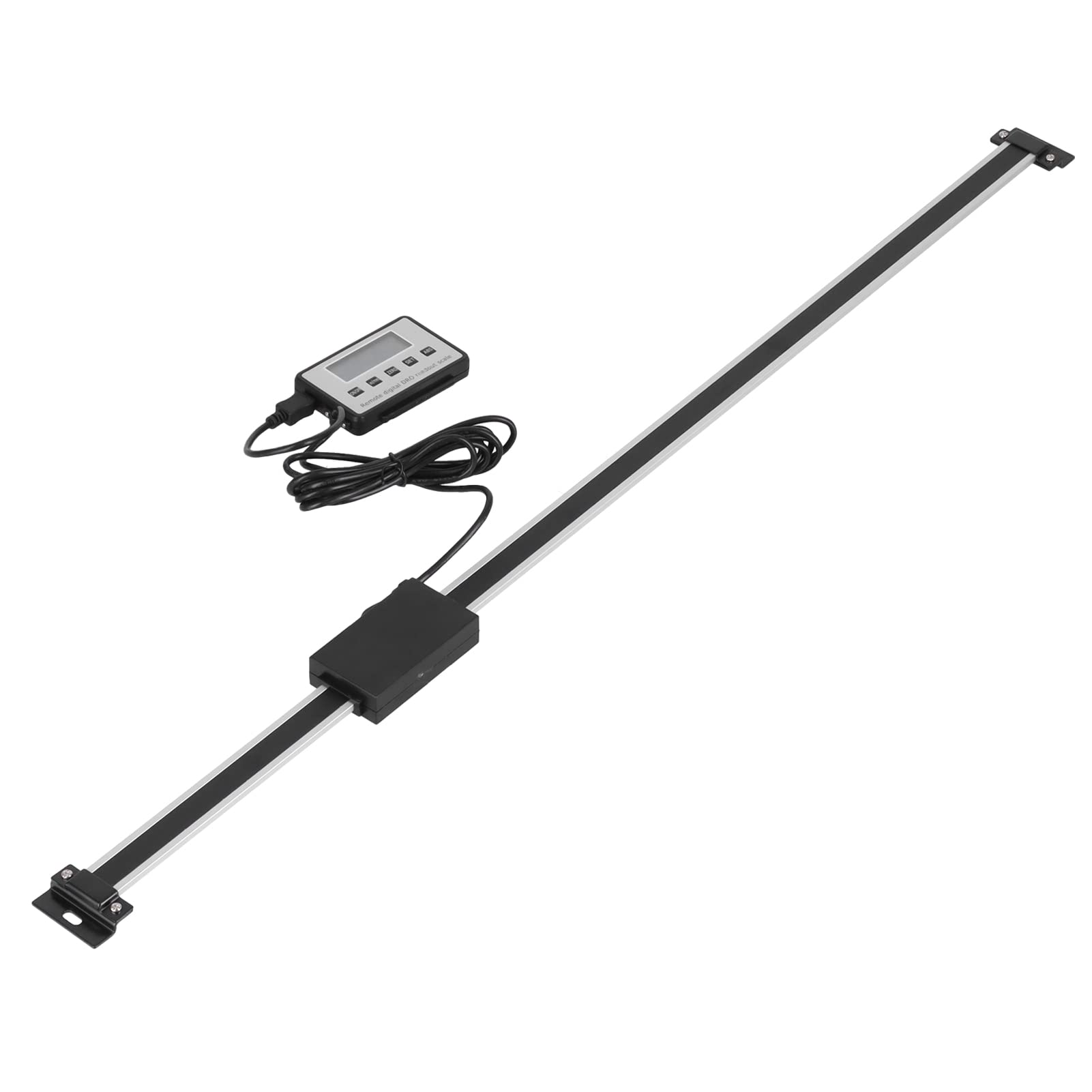 Haofy Odczyt Cyfrowy LCD Precyzyjna Skala Liniowa do Frezarek Metryczny Imperialny Klucz ABS (0-600mm)