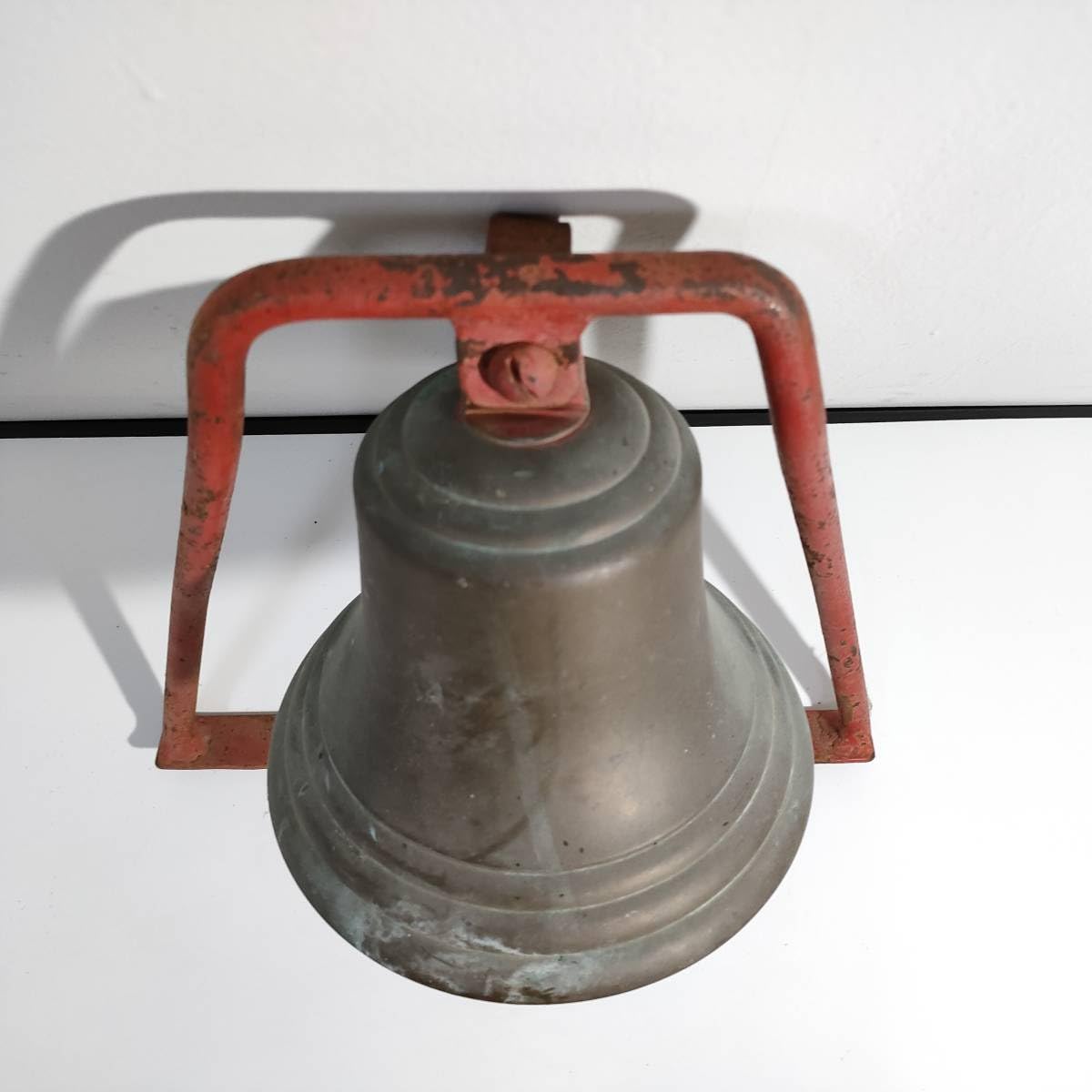 Amazon.co.jp: 当時物消防車 釣鐘 打ち鐘 大音量 消防鐘 半鐘  