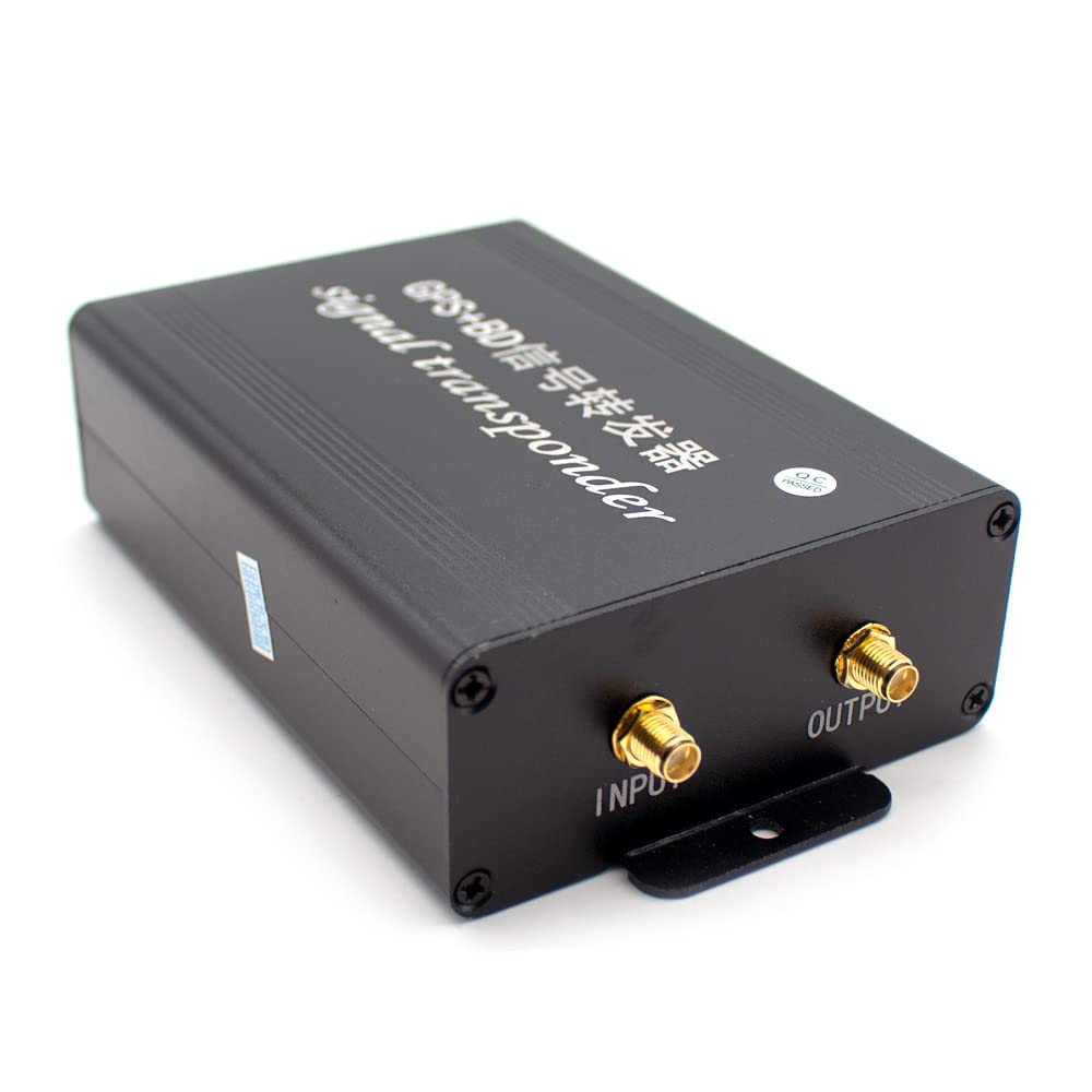 Repetidor de Señal GPS de Doble Frecuencia, Repetidor de Señal Beidou, Amplificador GPS, Amplificador GPS, Cobertura Interior GPS+bd AC100-240V 48-52dB -40~85℃(set 4)