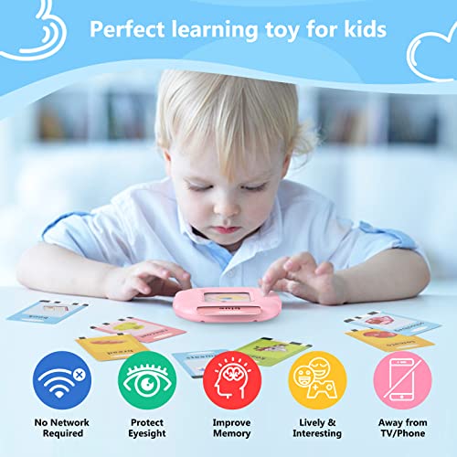 image for WANIWU Kids Toys Flash Cards Educational Toys for 2-6 Years, 112 Pcs 2