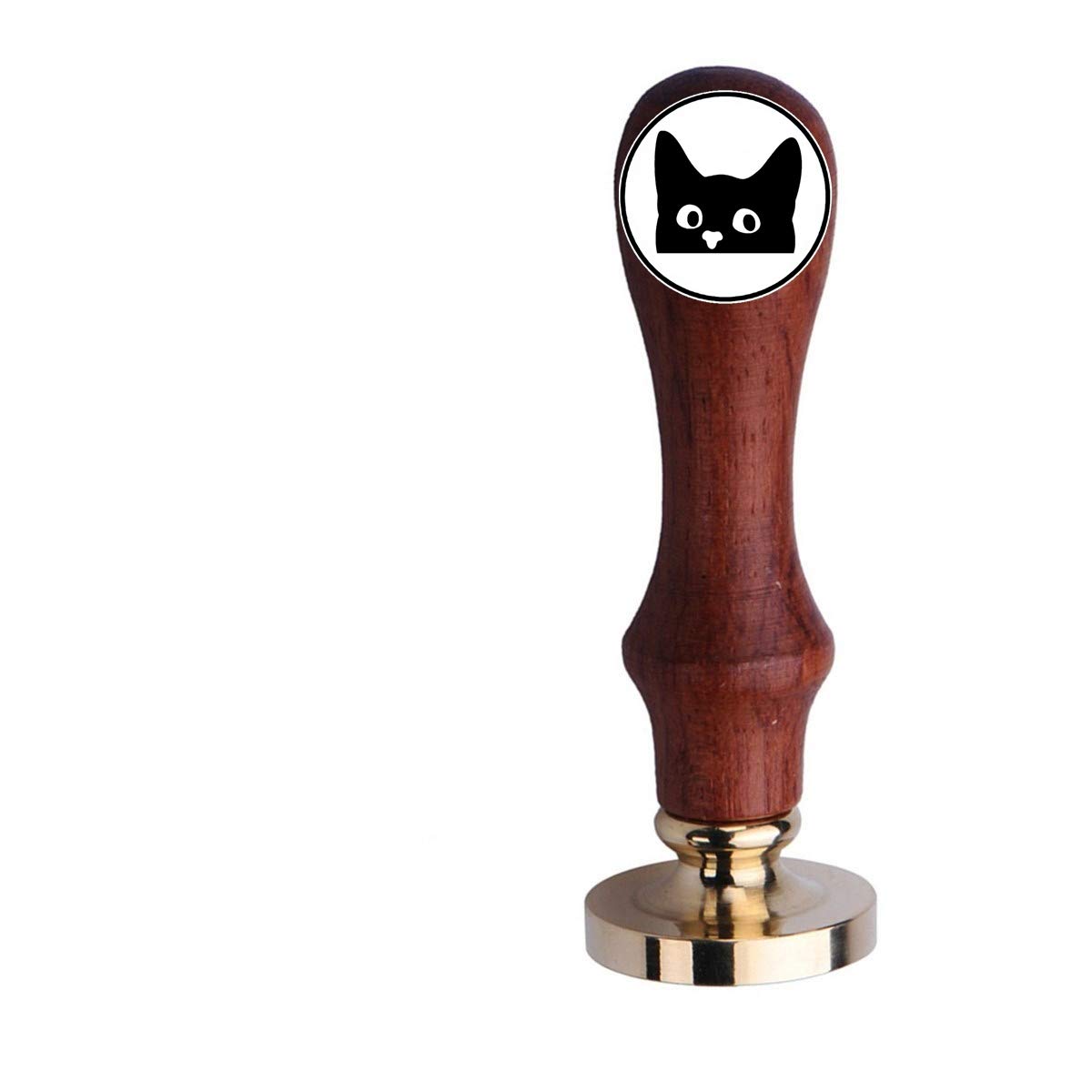 Kooer Egypt Cat Wax Seal Stamp Custom Cat Sealing Wax Stamp Kit Egyptian Mau Wax Stamp Kit Personalized Wedding Anniversary Invitation Seal Stamp