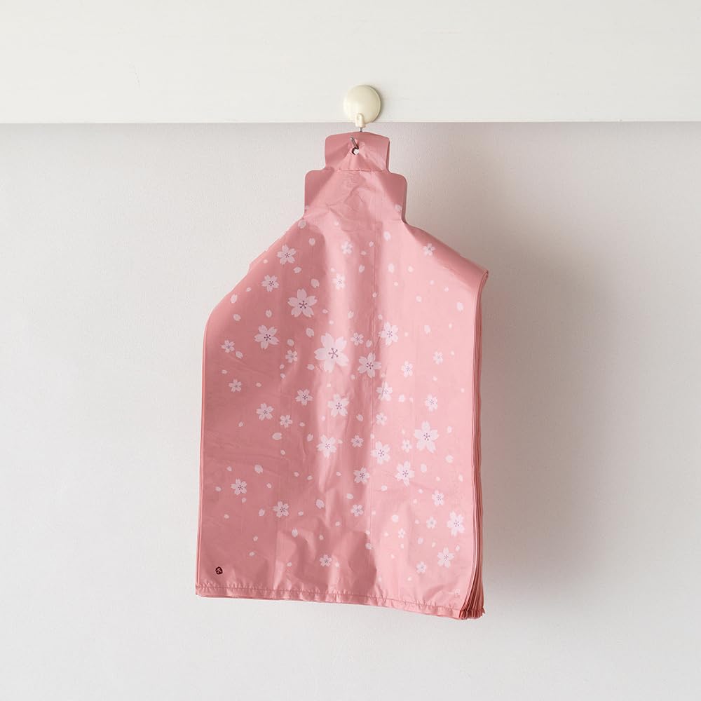 Amazon.co.jp: ヘッズ 手提げ袋 レジ袋 30×55×15cm さくら L 100枚