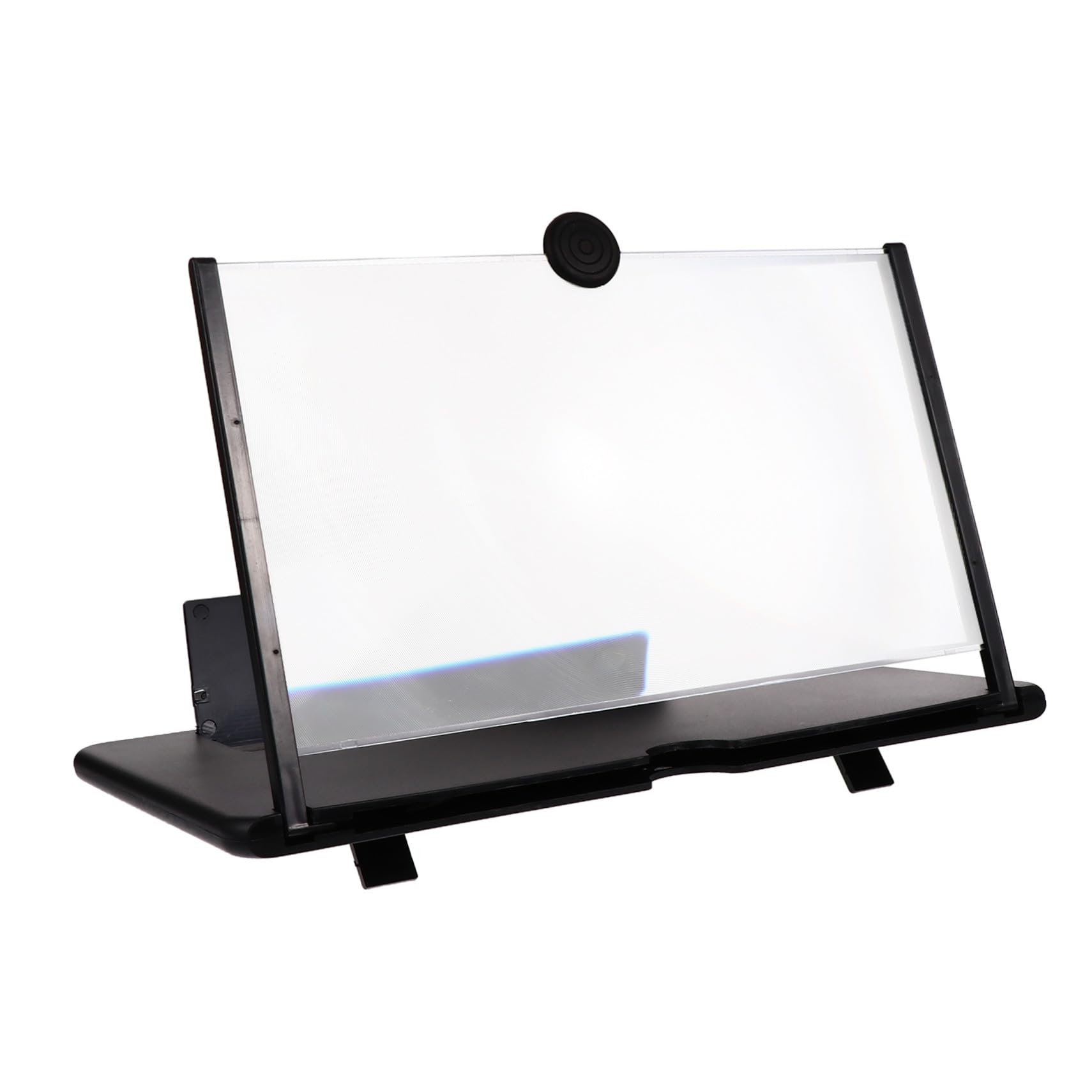 Soporte extraíble duradero negro amplificador pantalla teléfono móvil 8