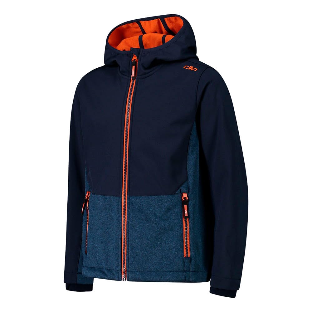 CMP Uni Kinder Giacca Da Bambino in Softshell Con Cappuccio Fisso Jacke