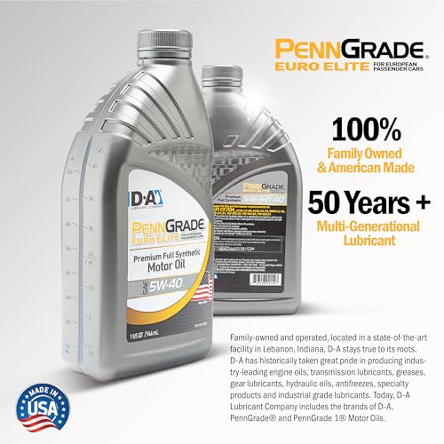 Aceite para motor sintético completo SAE 5W-40 Penn Grade1 pack 2 miniatura 4