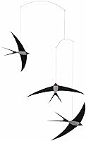 Algopix Similar Product 10 - 3 Swallow Hanging Mobile  20 Inches 