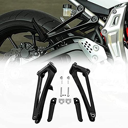 Motorcycle Rear Foot Pegs Footrest Bracket Set Fits For Yamaha Yzf R1 2009-2014 (Rear Pegs-2) #TOP18
