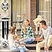 Personalized New Home Wind Chimes, 37" Large Deep Tone Wind Chime with Custom Name & Initial Metal Sign, Housewarming Gift for New Homeowners Couples, Established Date, Outdoor Garden Patio Decor