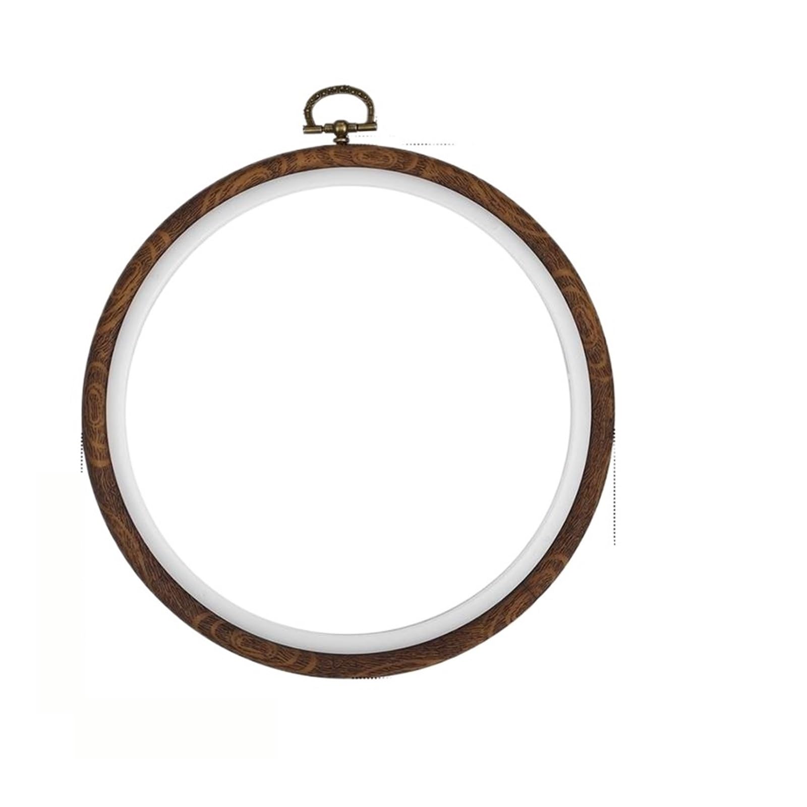 ENSDIEPLS Cross Stitch Hoop Ring, Mini Wooden Embroidery Hoops 10pcs Multiple Sizes for Cross Stitch Needle Craft(17cm-10pcs)