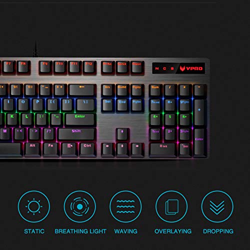 Teclado Gamer V500PRO Conexion USB miniatura 3