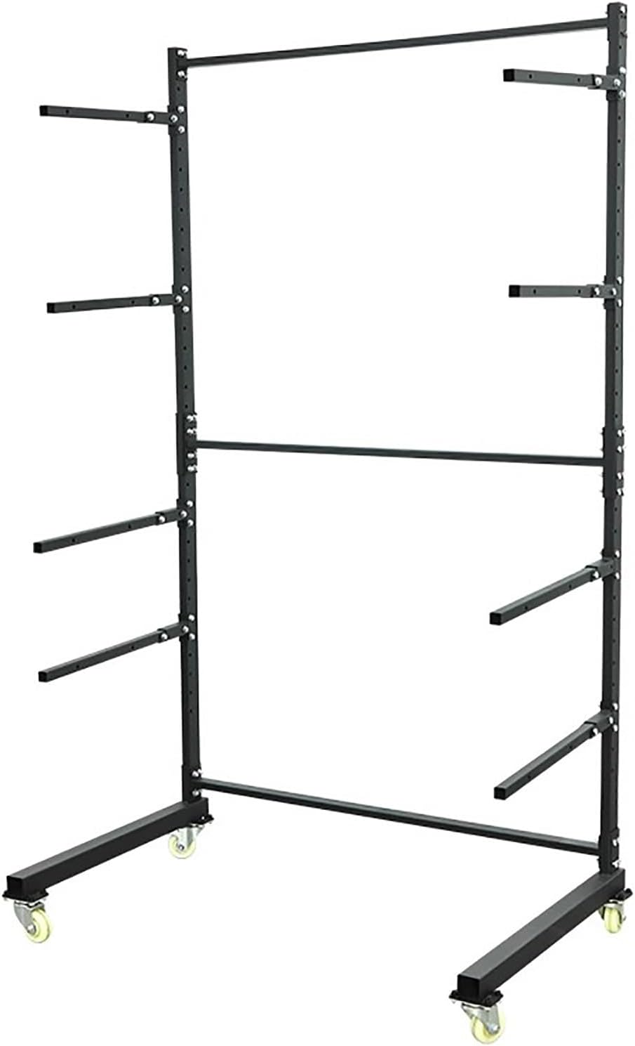 Adjustable Bumper Paint Stand, Mobile Auto Body Car Parts Hanger Rack Brackets,Automotive Panel Tree for Garages/Repair Shops